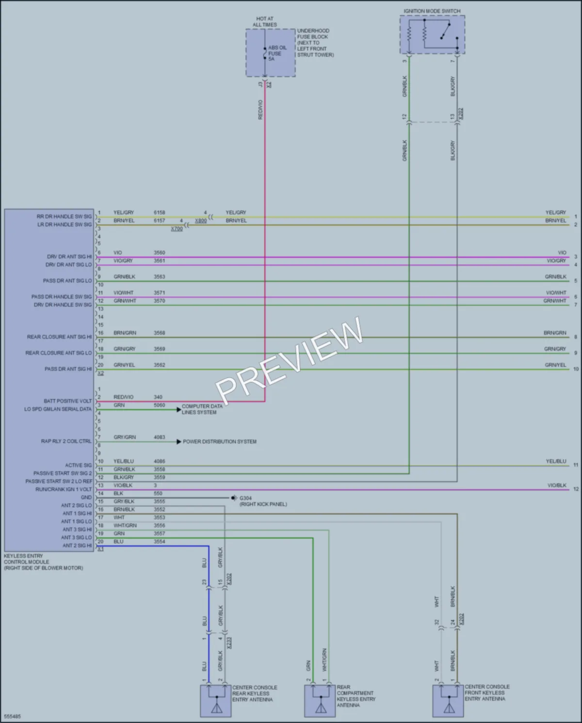 2017 Chevrolet Sonic Power Door Locks wiring diagram preview