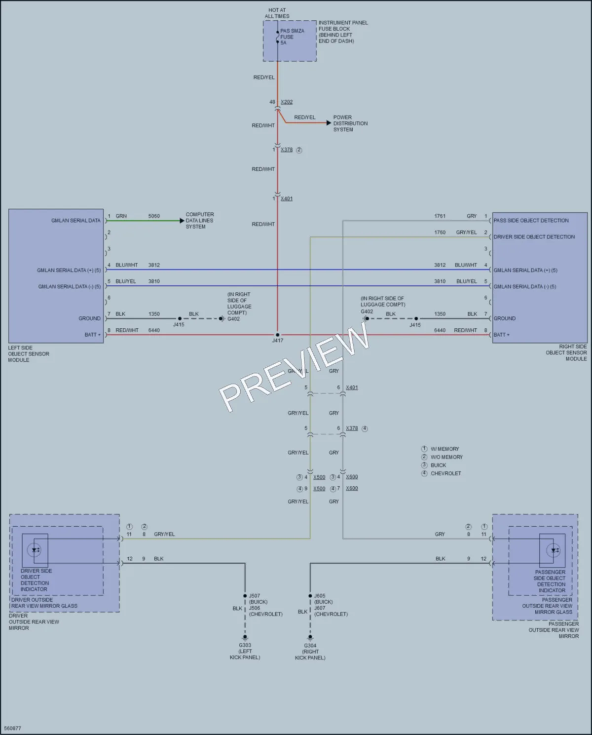 2017 Chevrolet Trax Navigation wiring diagram preview