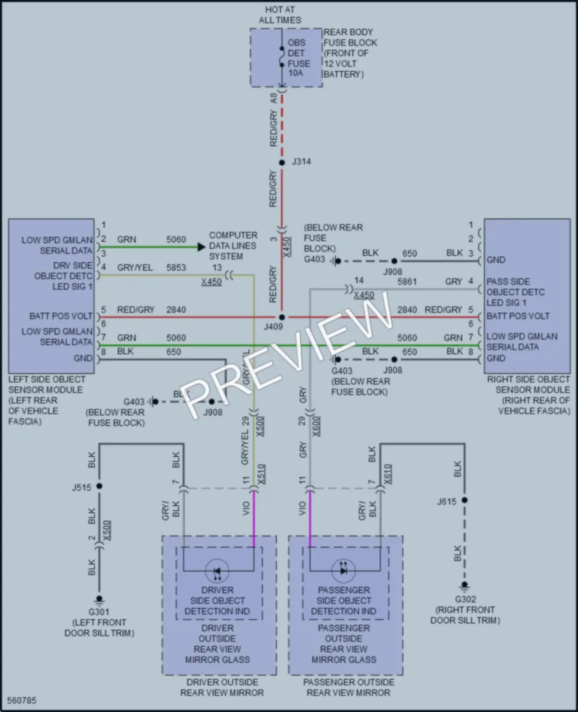 2017 Chevrolet Volt Navigation wiring diagram preview