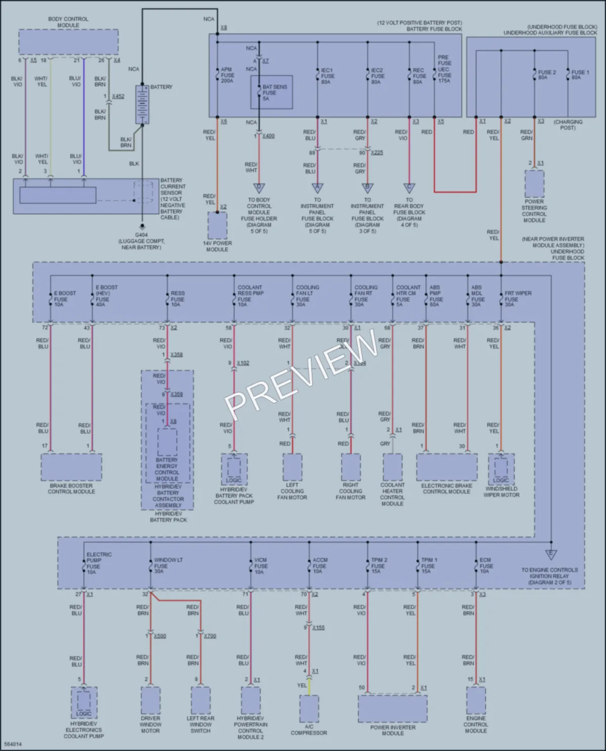 2017 Chevrolet Volt Power Distribution wiring diagram preview
