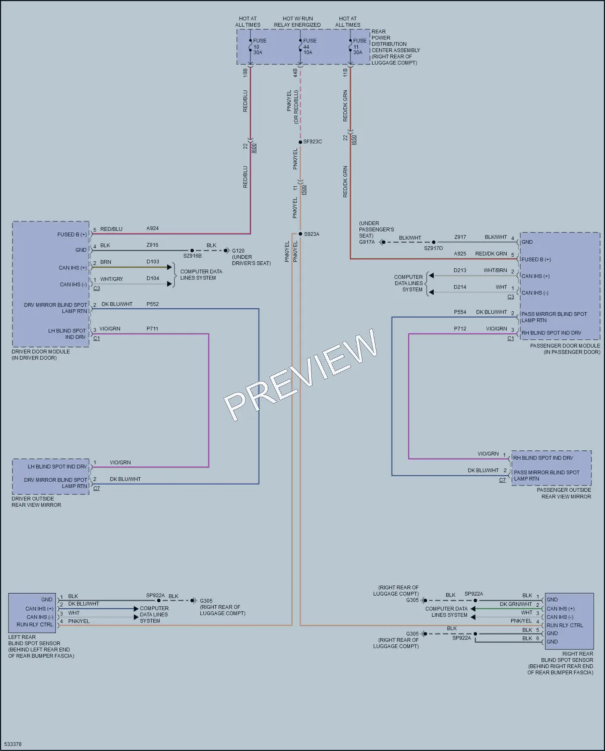 2017 Dodge Challenger Navigation wiring diagram preview