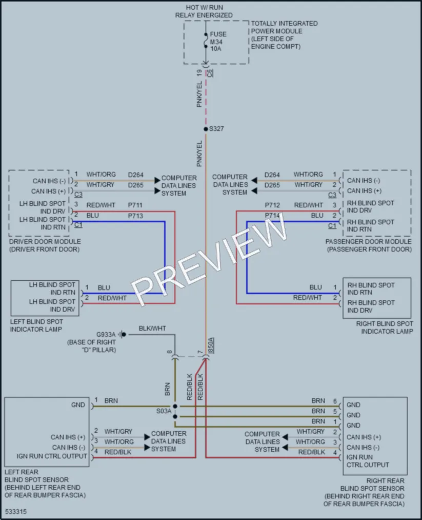 2017 Dodge GrandCaravan Navigation wiring diagram preview