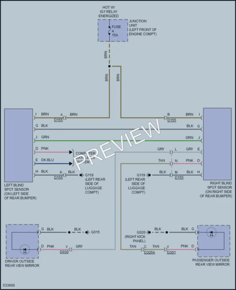 2017 Fiat 124Spider Navigation wiring diagram preview