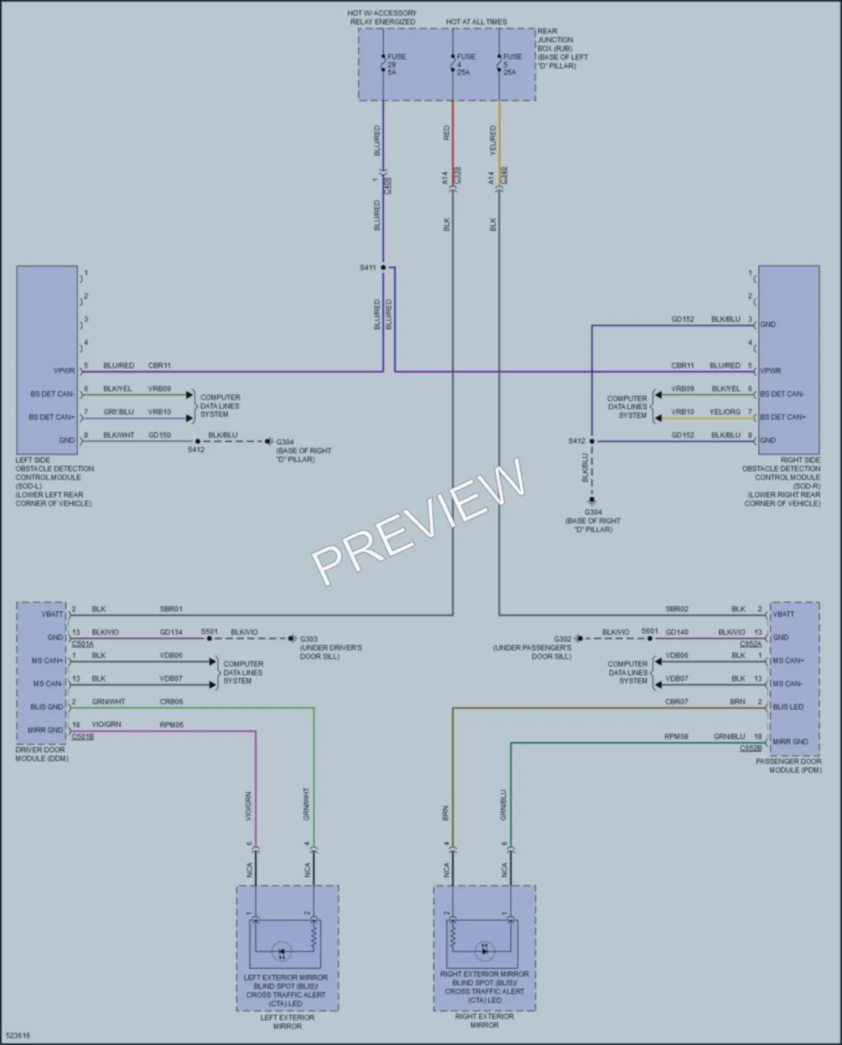 2017 Ford CMaxHybrid Navigation wiring diagram preview