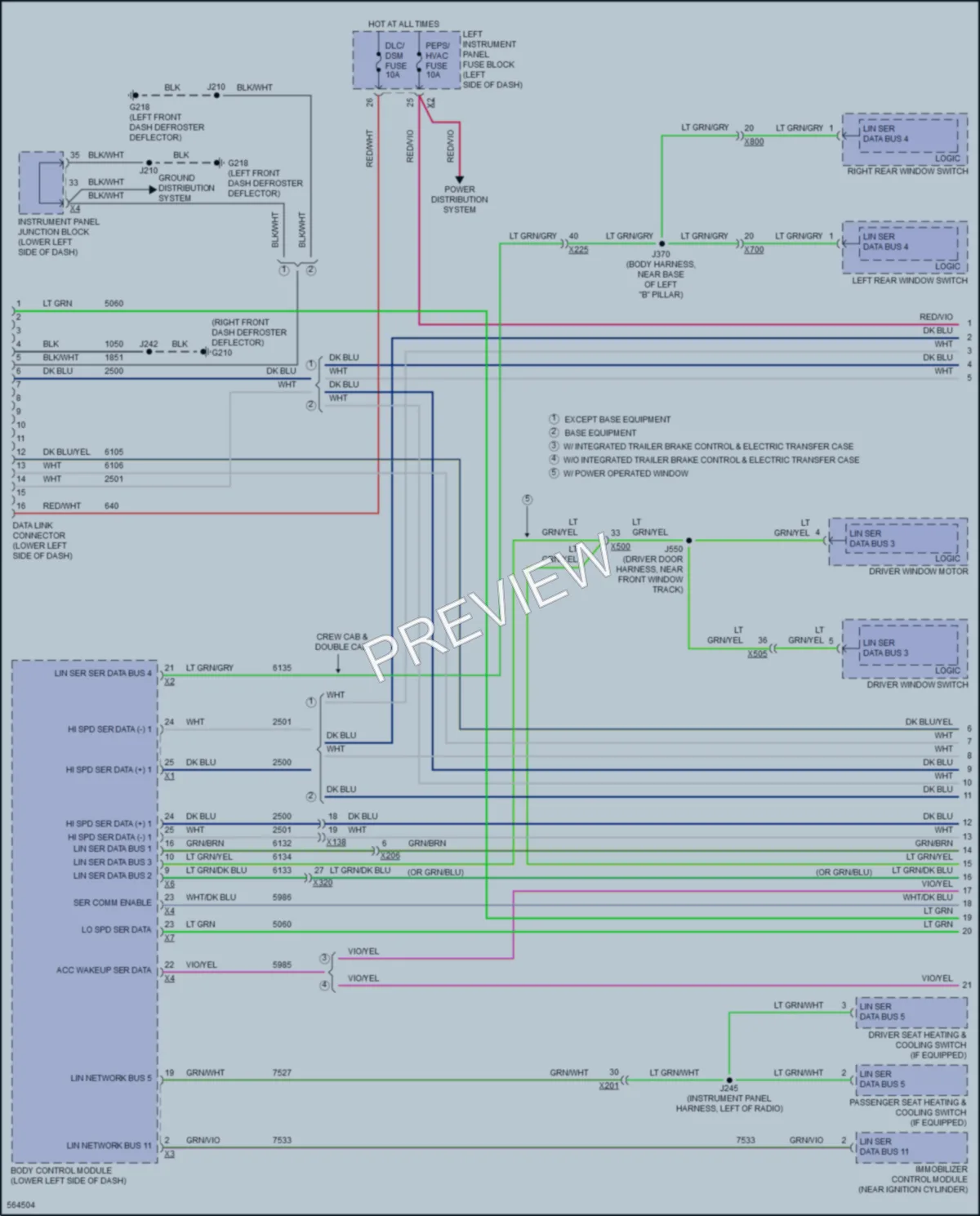 2017 GMC 2500HDSierra Computer Data Lines wiring diagram preview