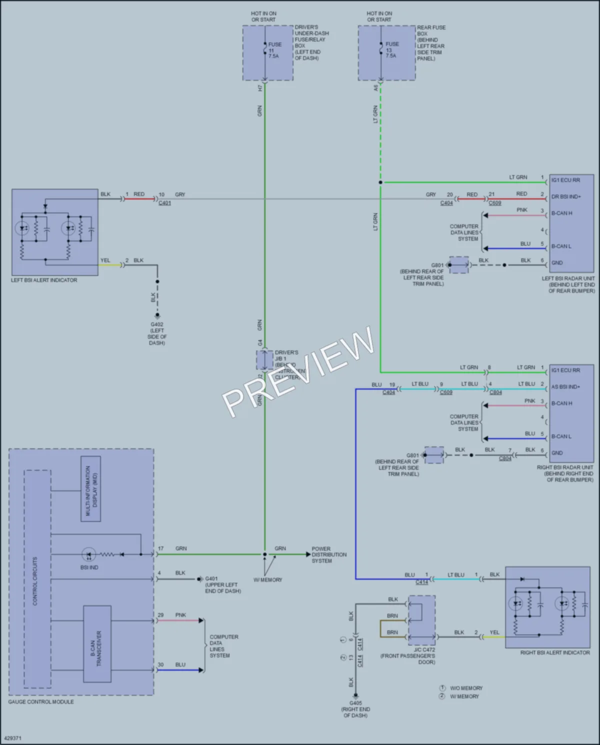 2017 Honda Odyssey Navigation wiring diagram preview