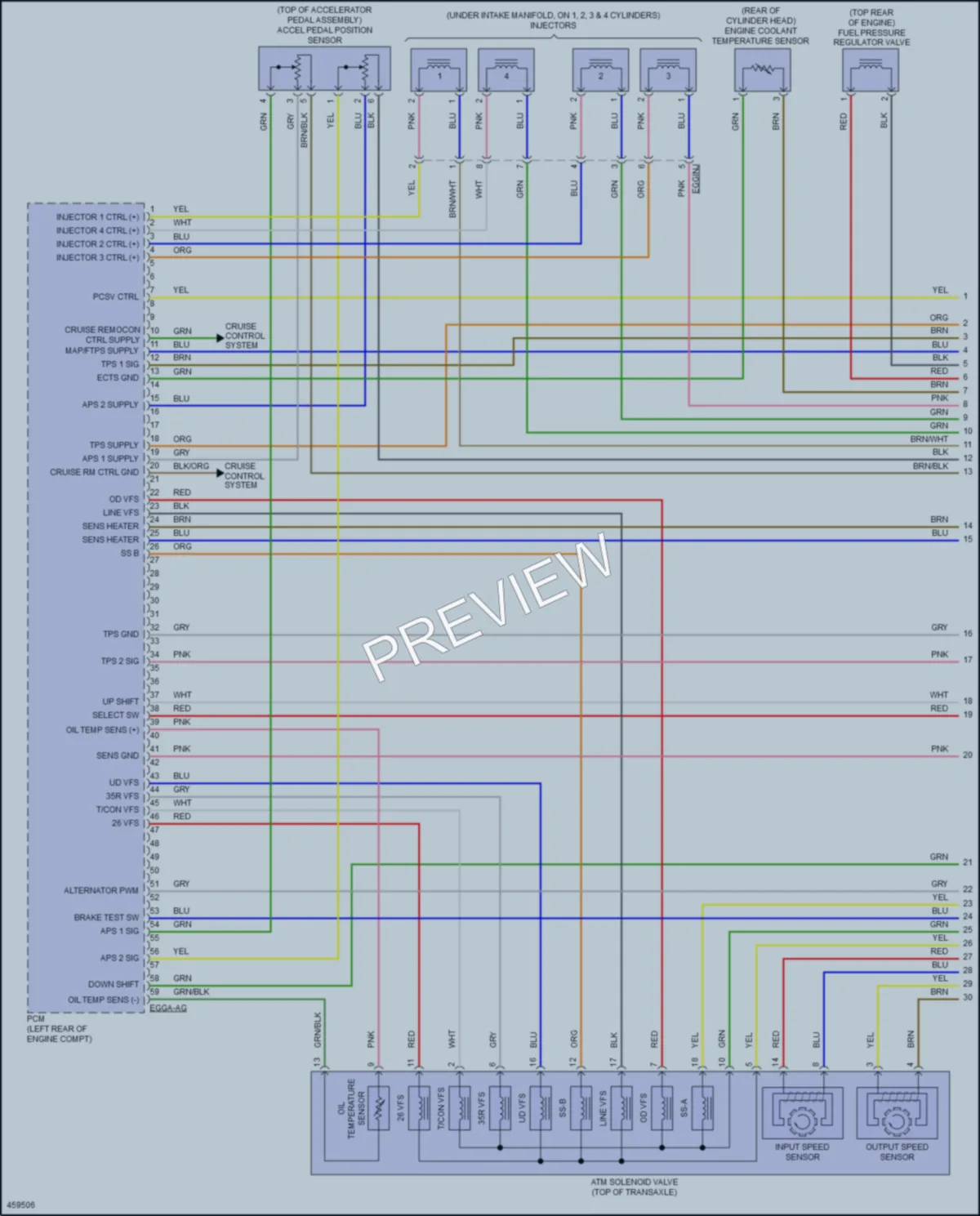 2017 Hyundai Accent Engine Performance wiring diagram preview