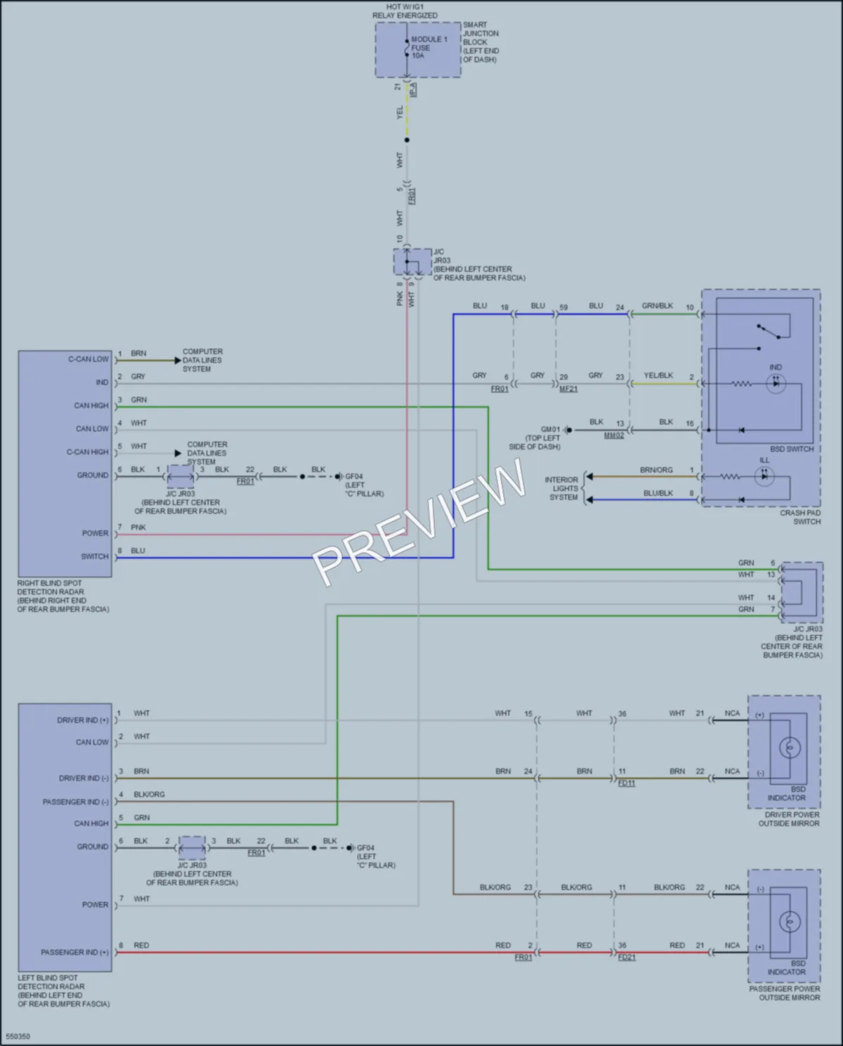 2017 Hyundai Azera Navigation wiring diagram preview