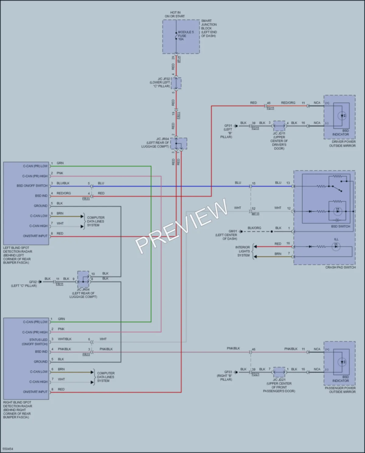 2017 Hyundai Sonata Navigation wiring diagram preview