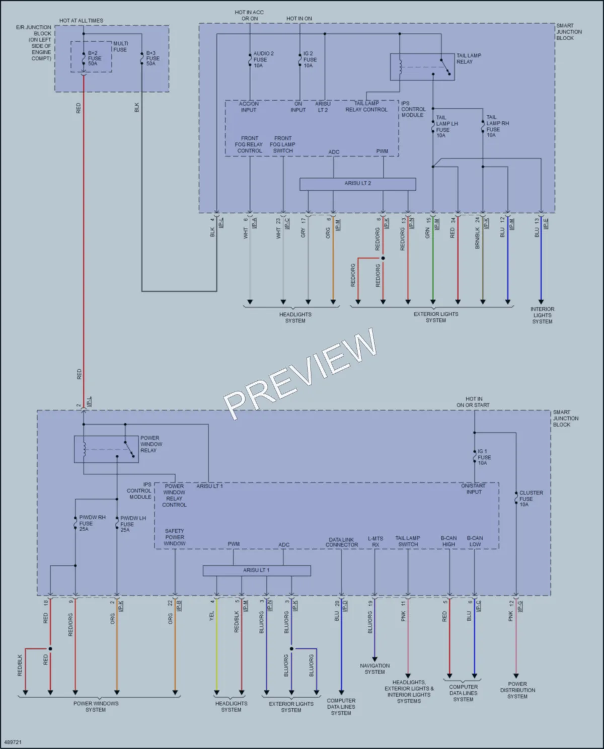 2017 Hyundai Veloster Body Control Modules wiring diagram preview