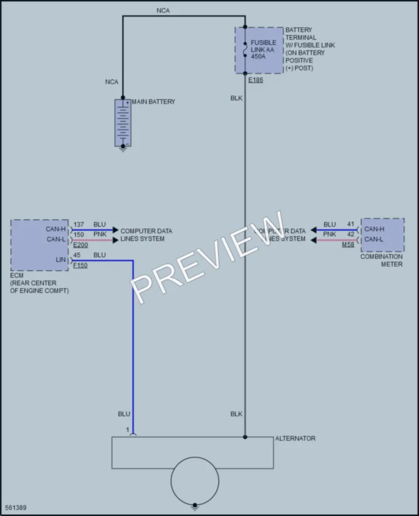 2017 Infiniti Q50 Starting Charging wiring diagram preview