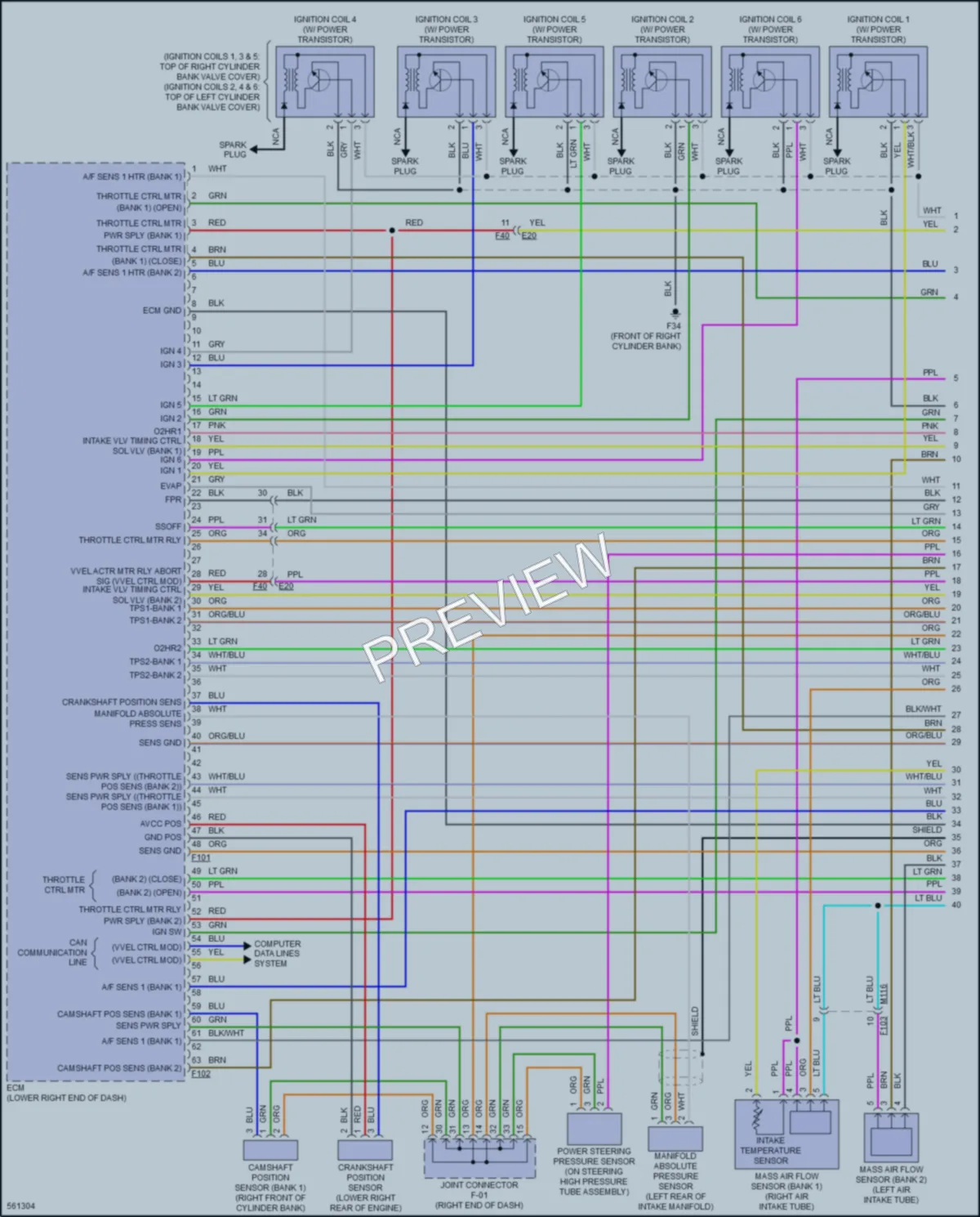 2017 Infiniti Q70L Engine Performance wiring diagram preview