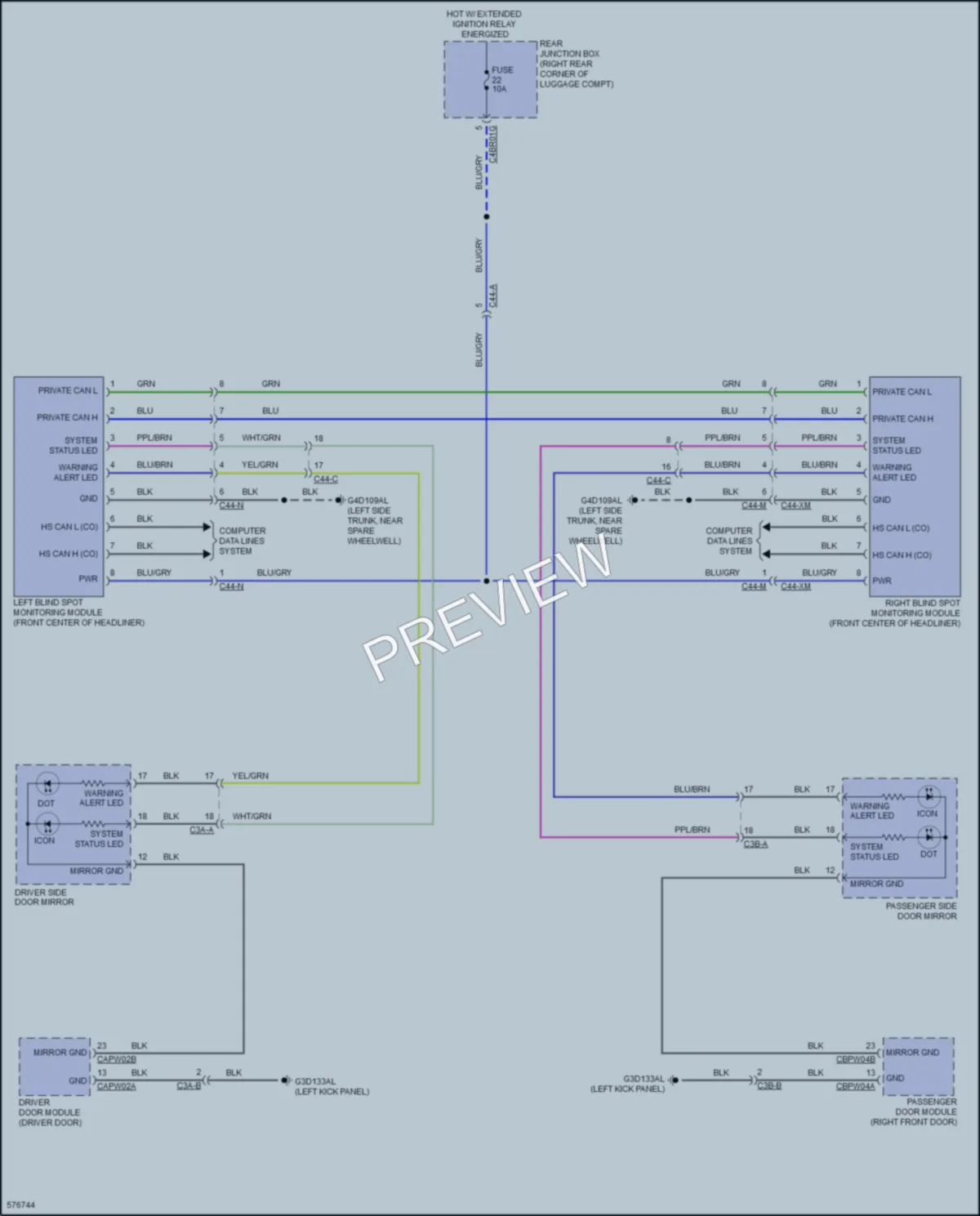 2017 Jaguar XJSupercharged Navigation wiring diagram preview