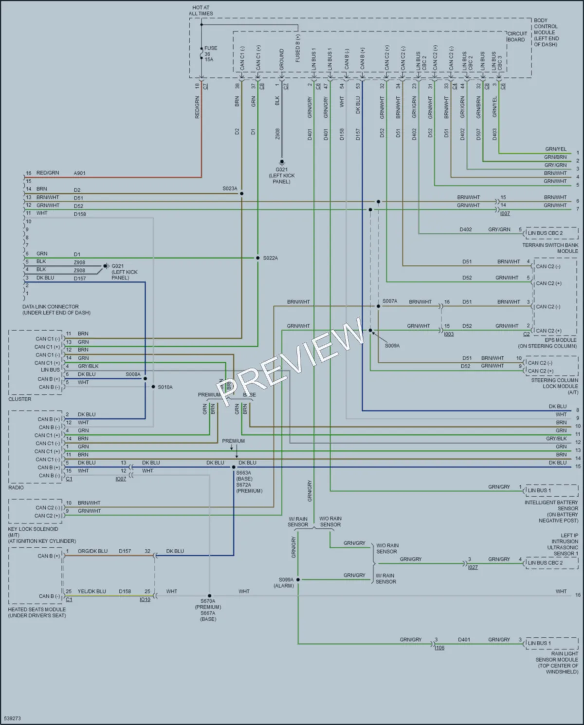 2017 Jeep Renegade Computer Data Lines wiring diagram preview