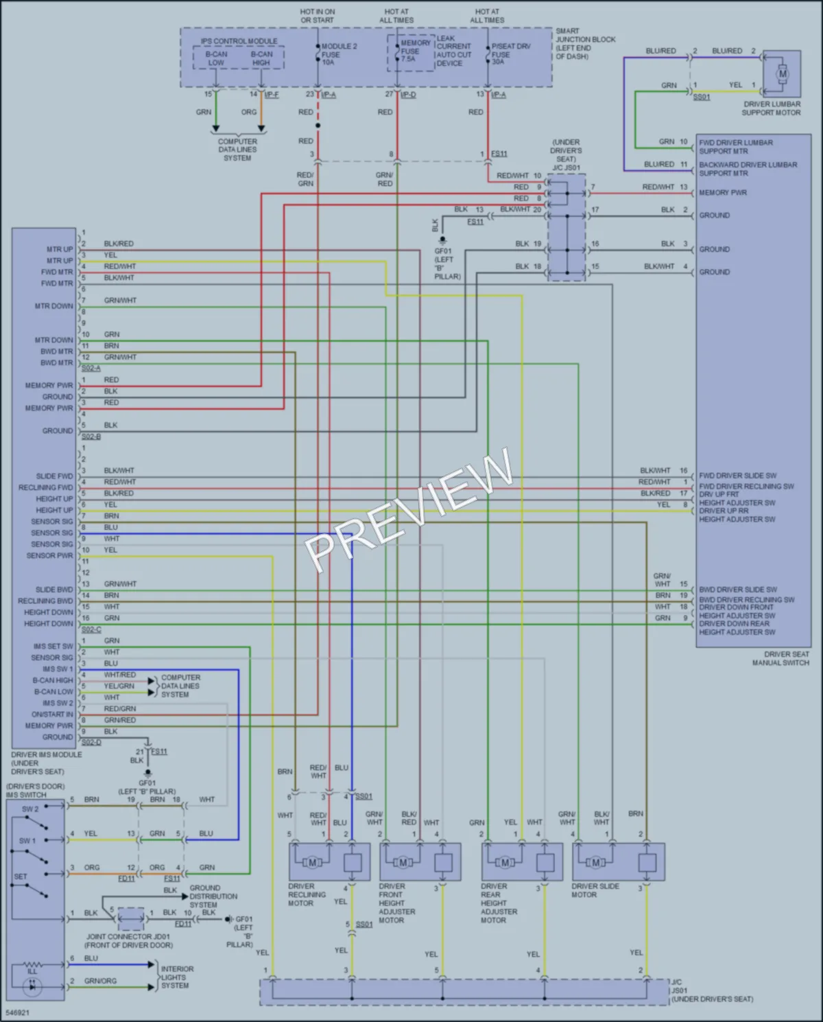 2017 Kia Forte Memory Systems wiring diagram preview