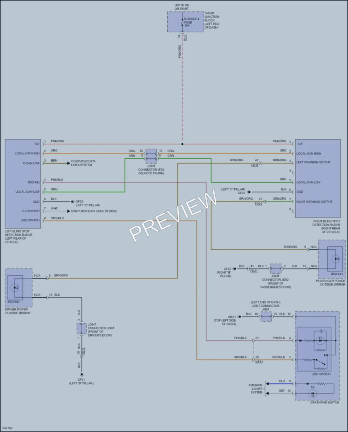 2017 Kia Forte Navigation wiring diagram preview