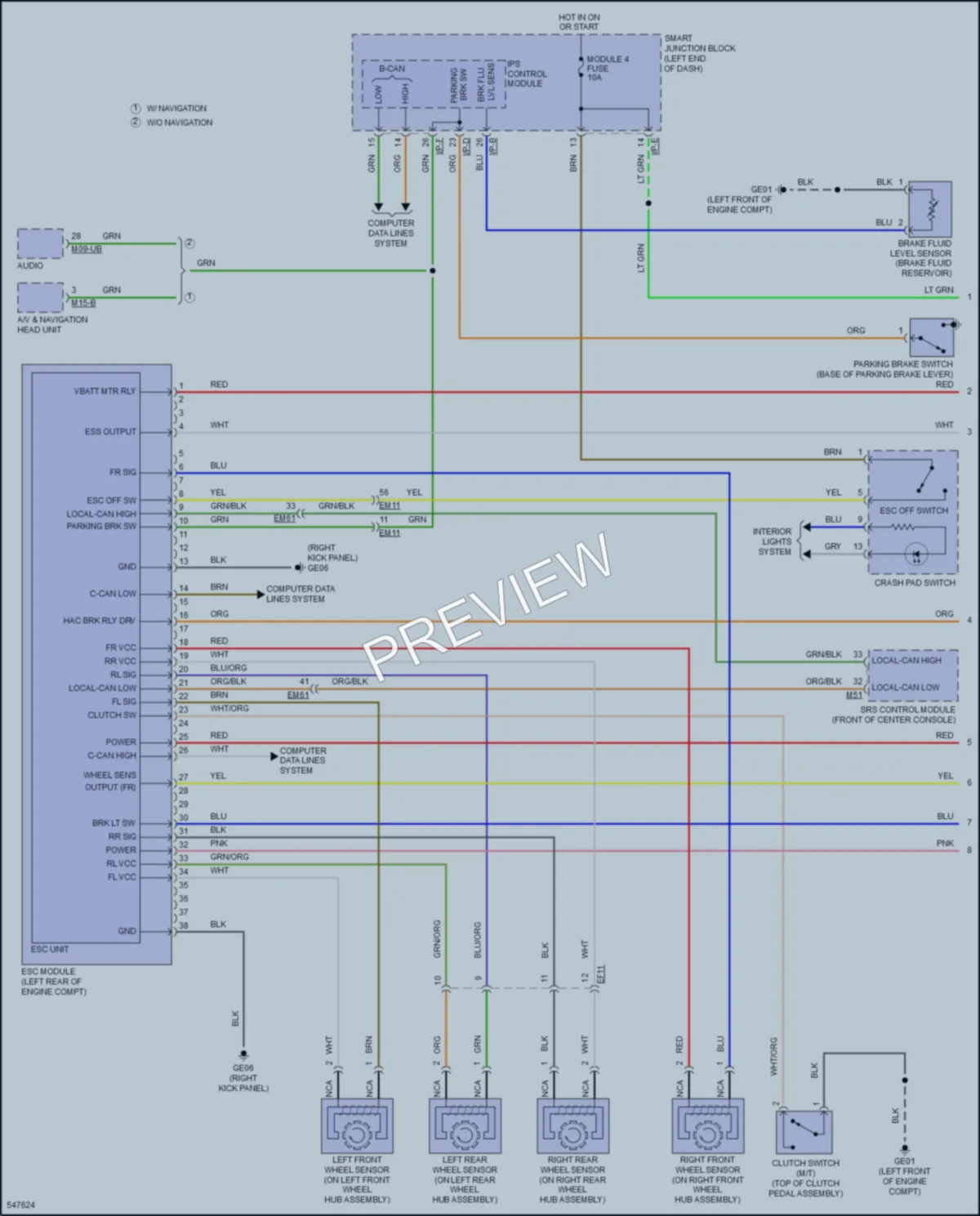 2017 Kia ForteKoup Anti Lock Brakes wiring diagram preview