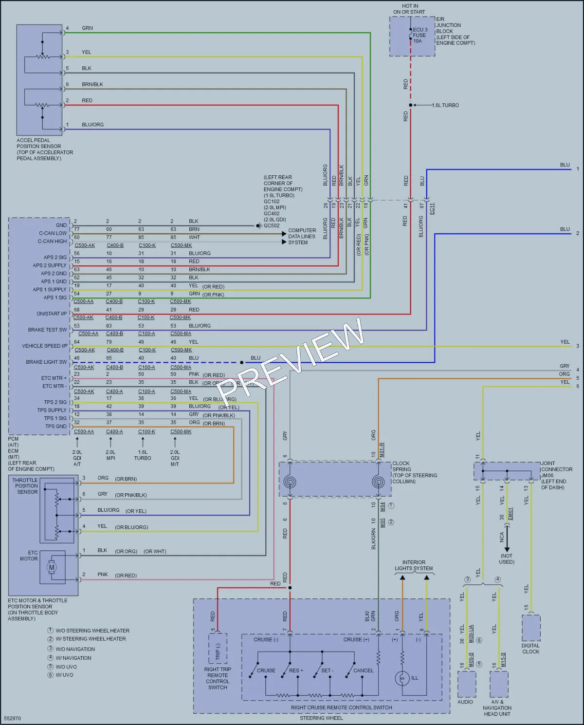 2017 Kia ForteKoup Cruise Control wiring diagram preview