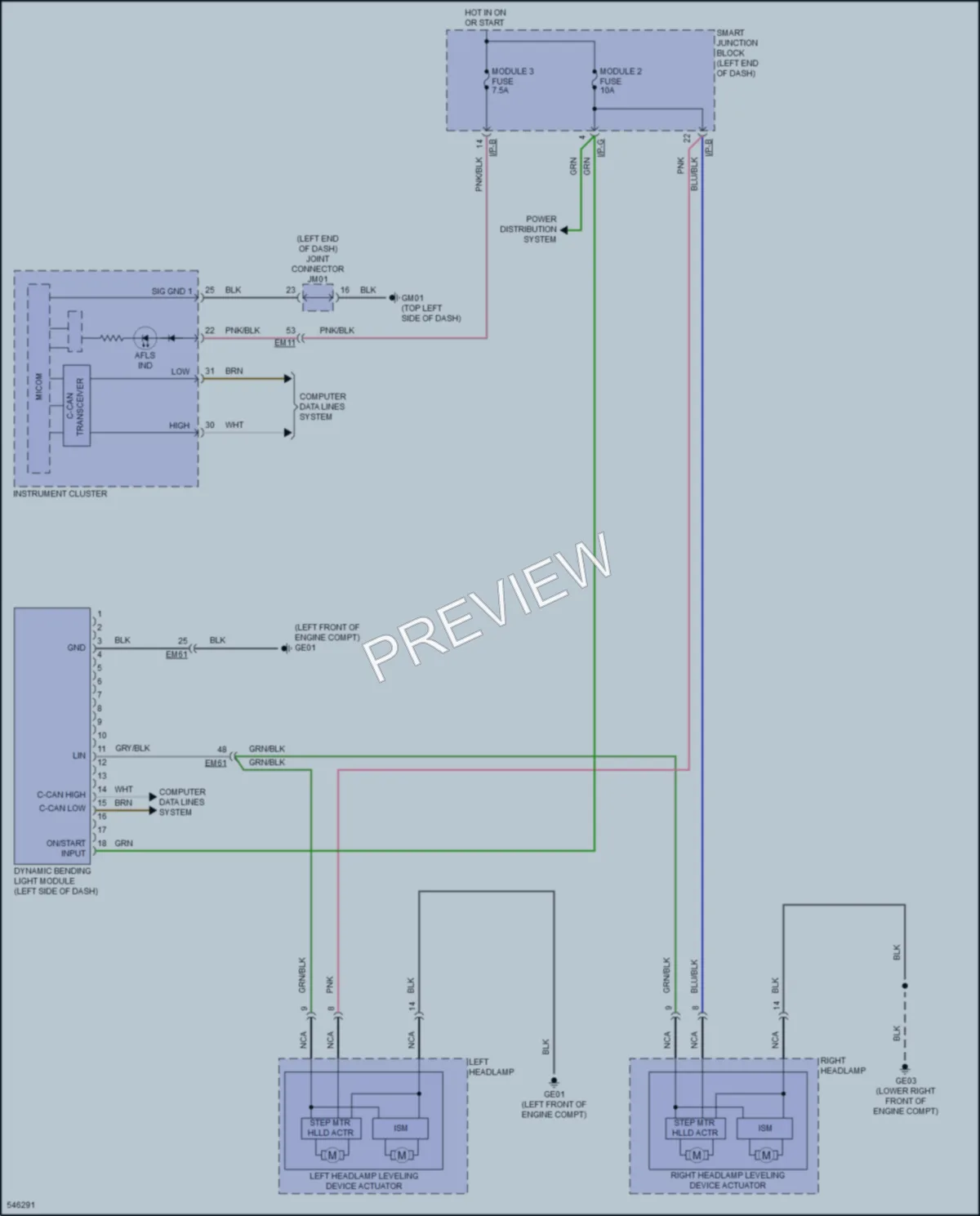 2017 Kia ForteKoup Headlights wiring diagram preview