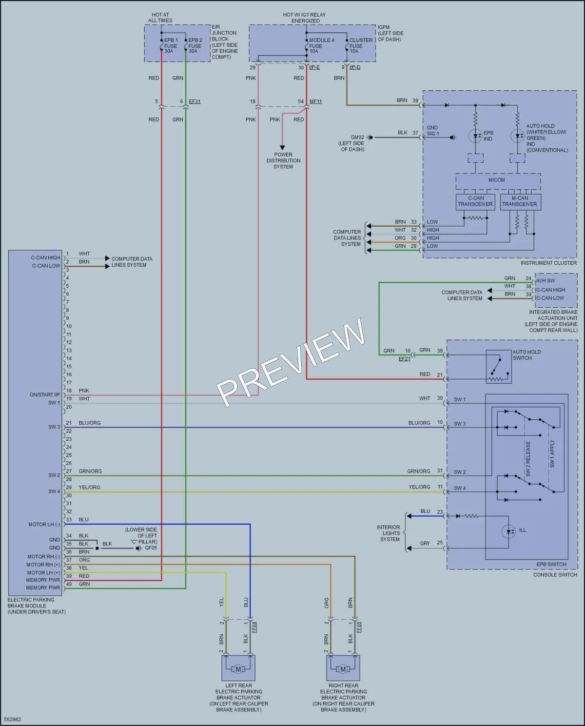 2017 Kia Optima Shift Interlock wiring diagram preview