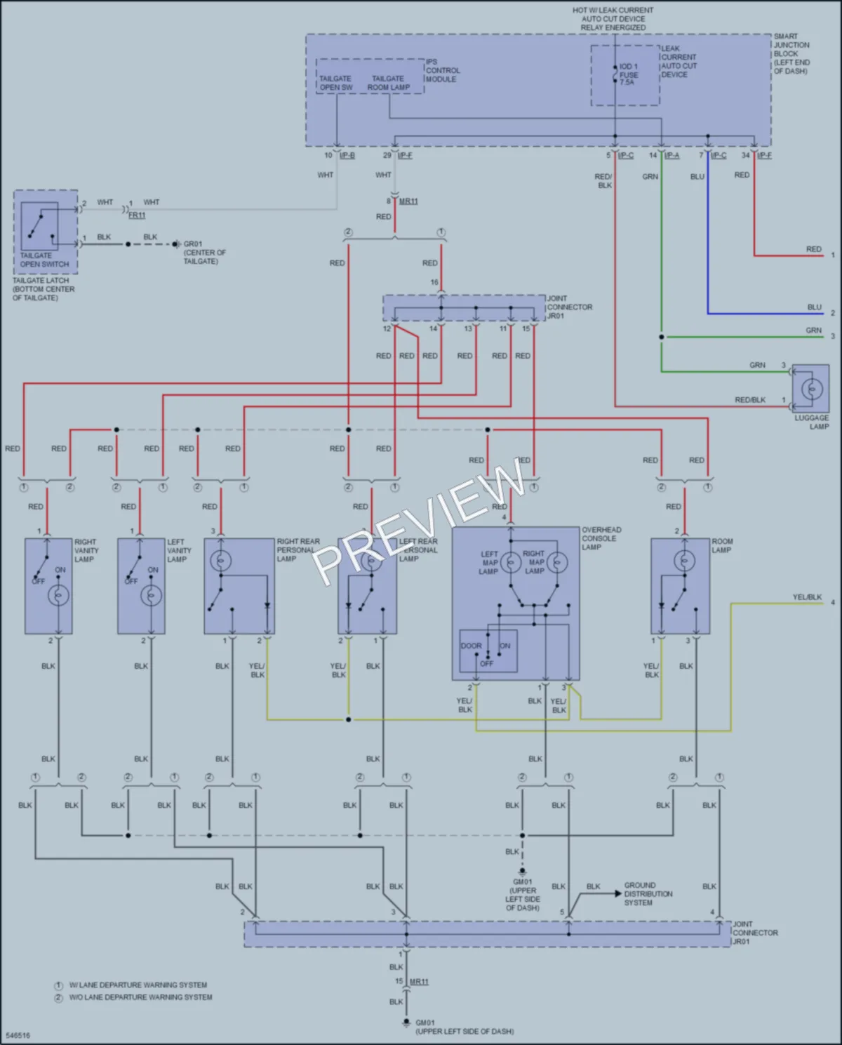 2017 Kia Soul Interior Lights wiring diagram preview