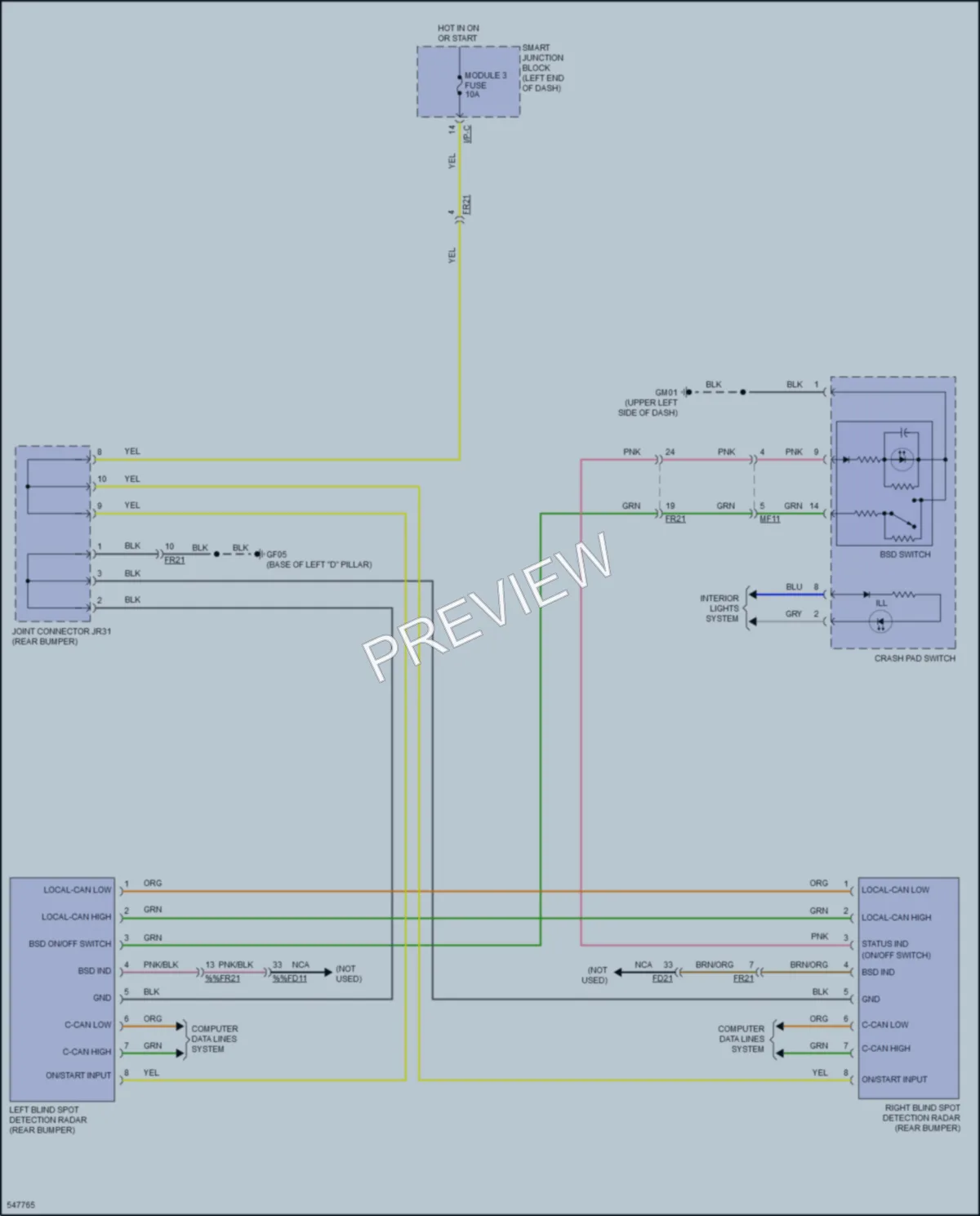 2017 Kia Soul Navigation wiring diagram preview
