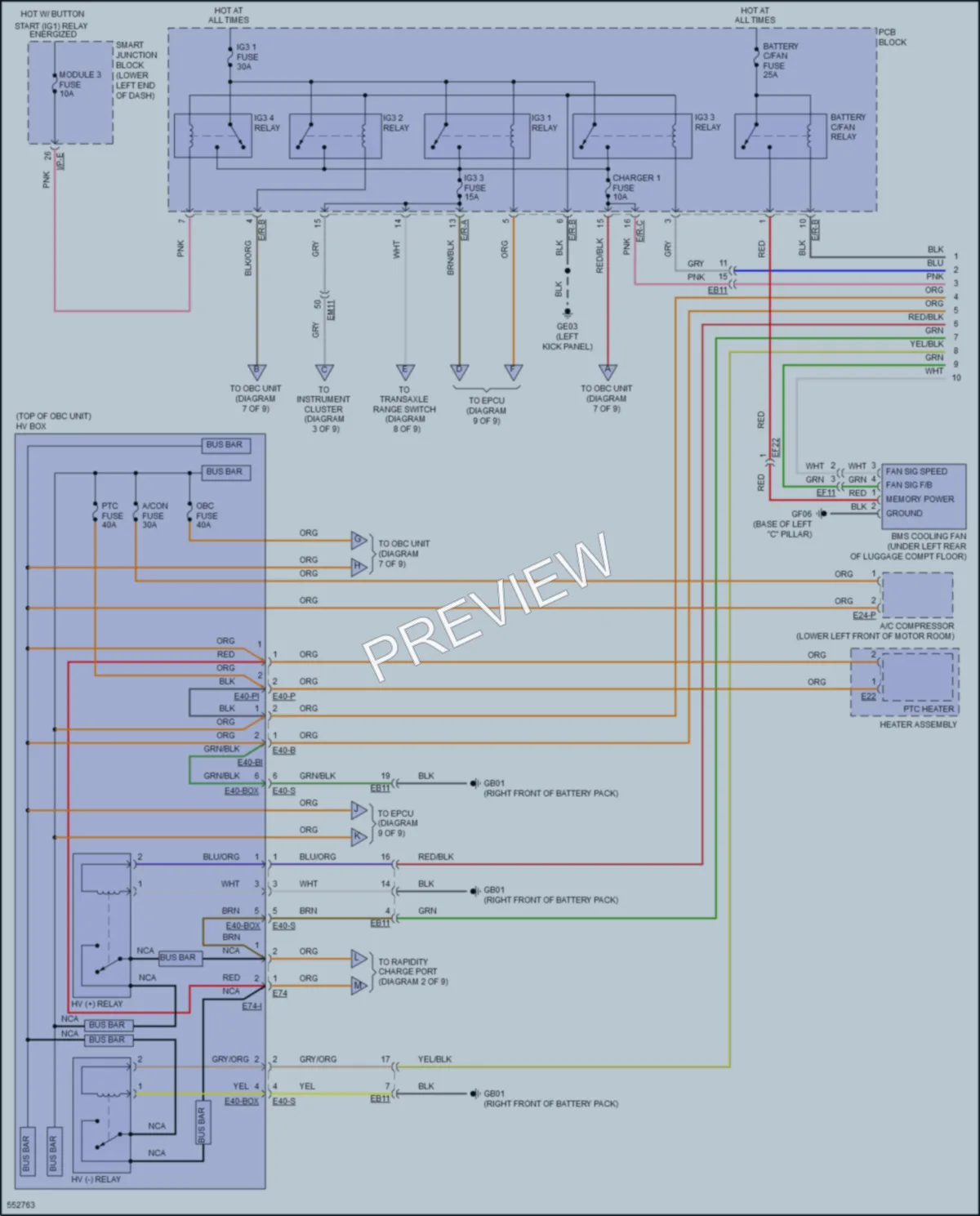 2017 Kia SoulEV Engine Performance wiring diagram preview