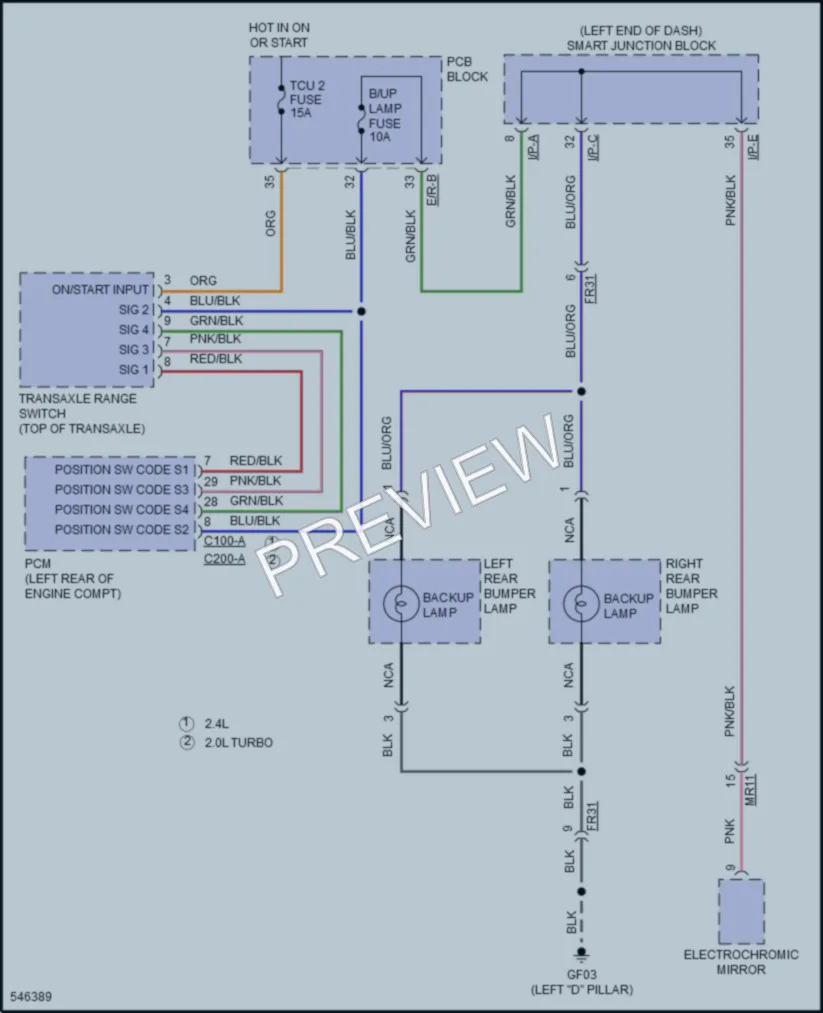 2017 Kia Sportage Exterior Lights wiring diagram preview