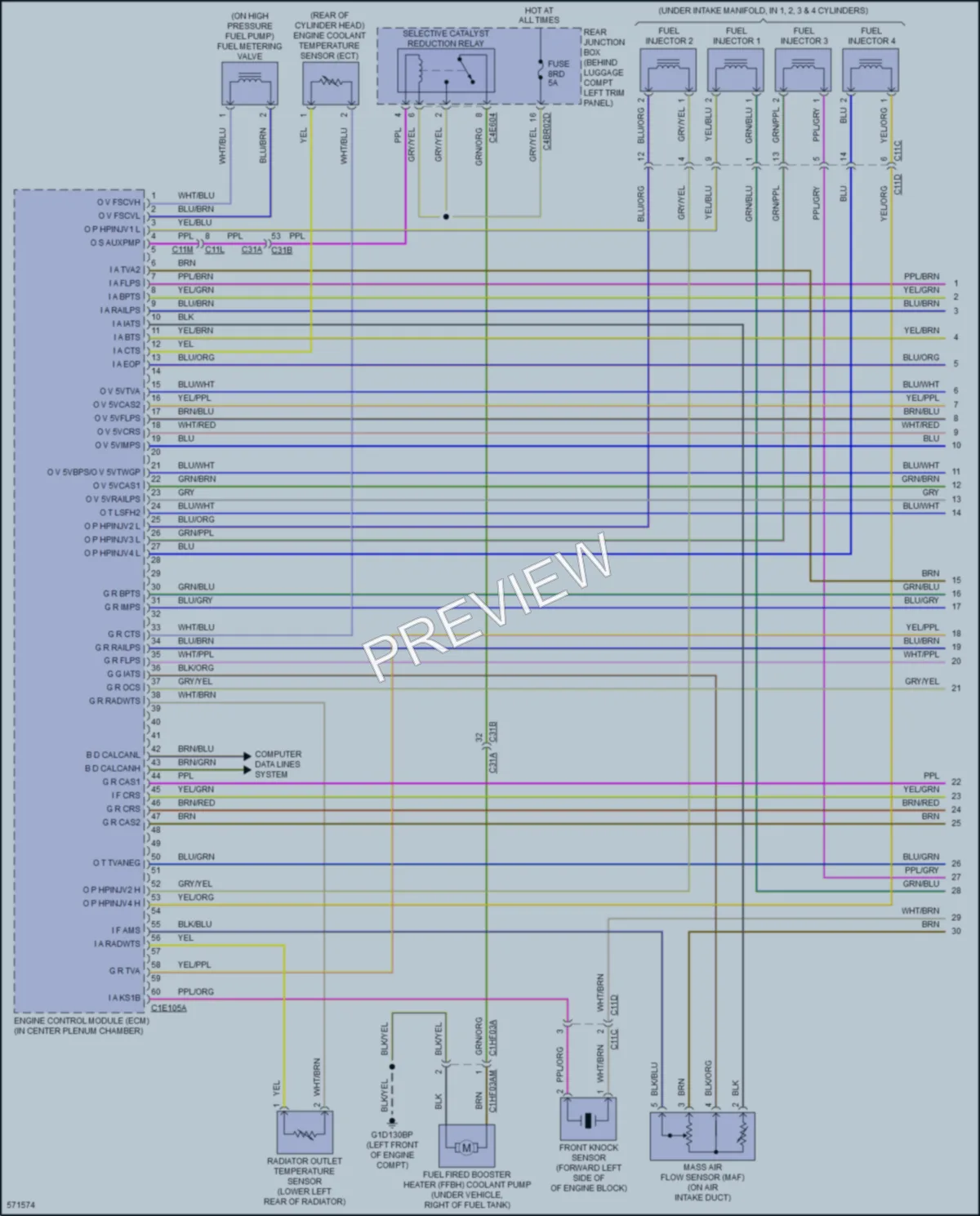 2017 LandRover DiscoverySport Engine Performance wiring diagram preview