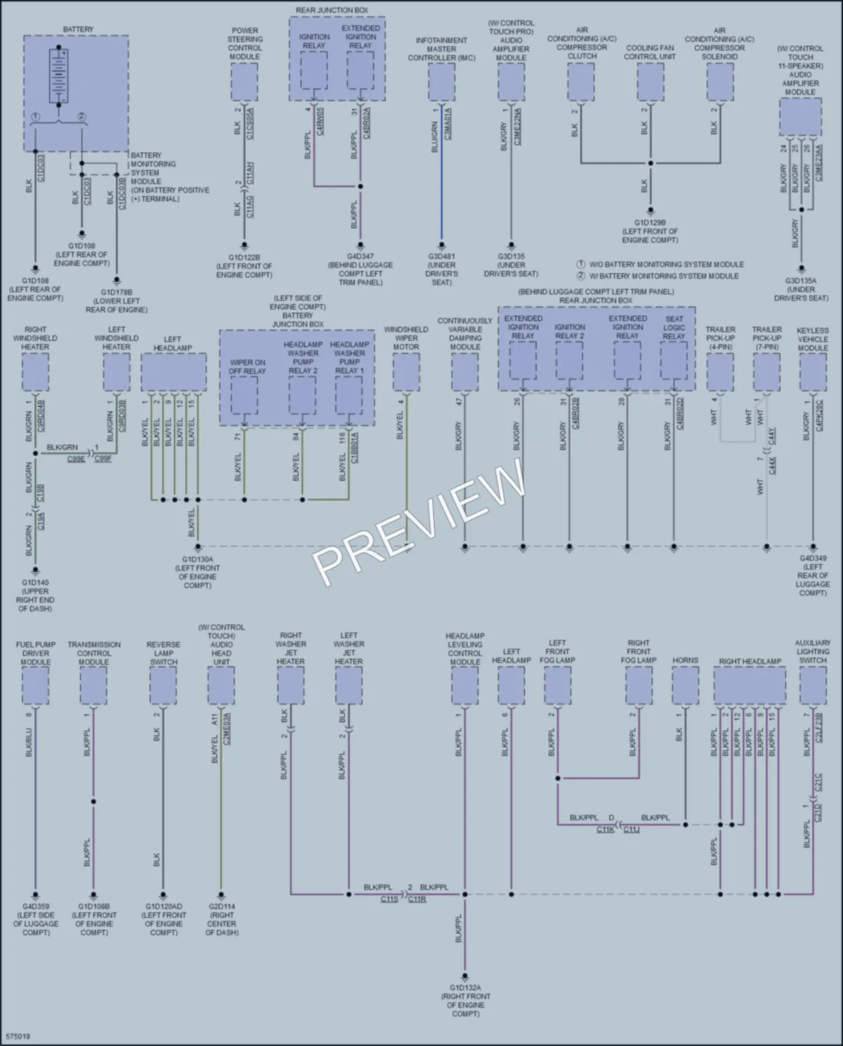 2017 LandRover DiscoverySport Ground Distribution wiring diagram preview