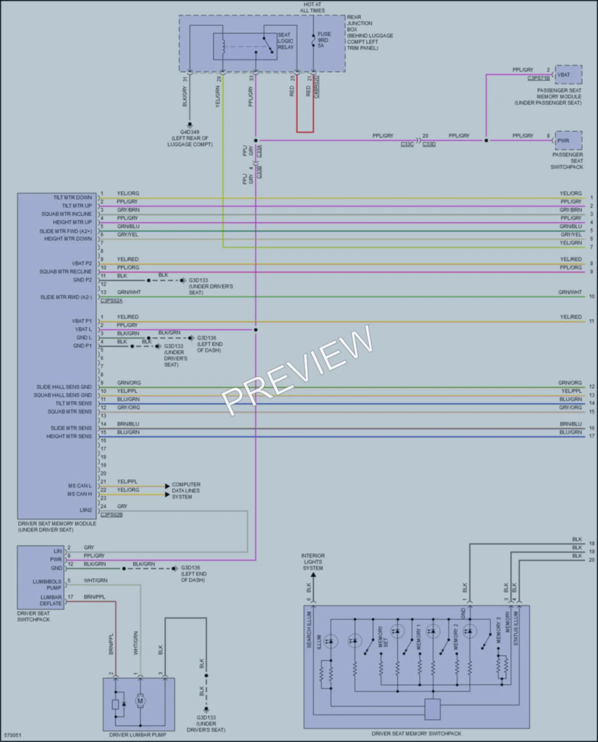2017 LandRover DiscoverySport Memory Systems wiring diagram preview