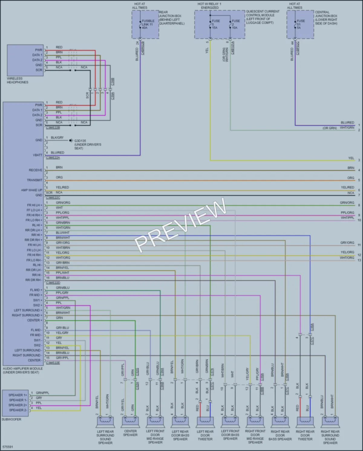 2017 LandRover RangeRoverEvoque Navigation wiring diagram preview