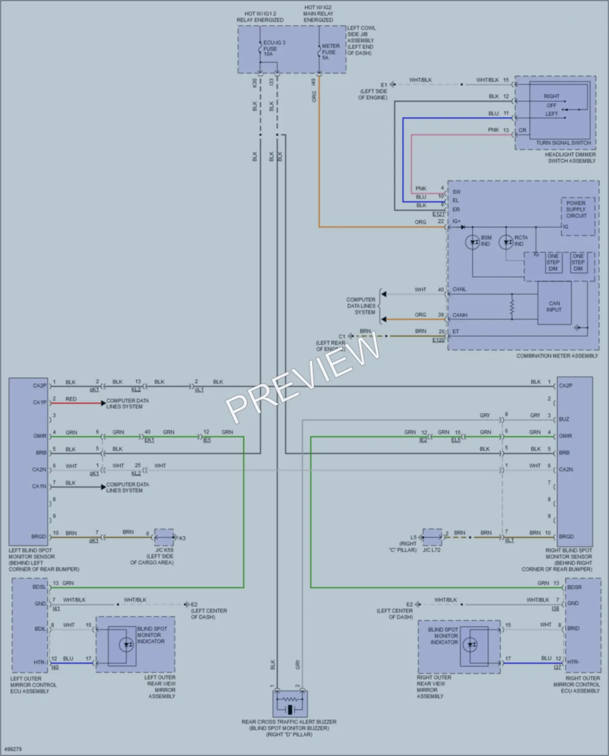 2017 Lexus LX570 Navigation wiring diagram preview
