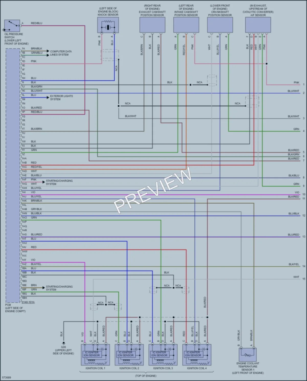 2017 Mazda MX5MiataRF Engine Performance wiring diagram preview