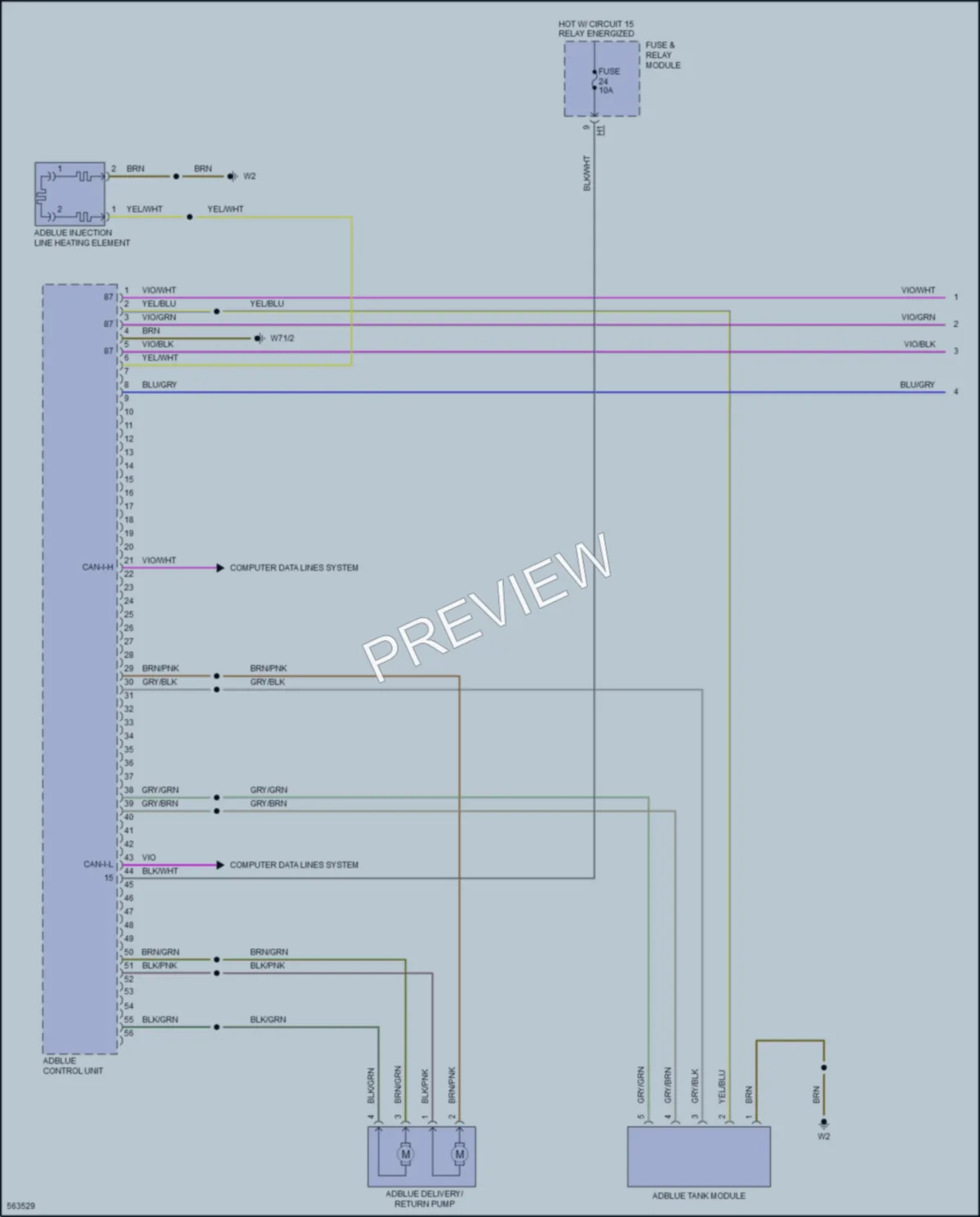 2017 MercedesBenz 2500Sprinter Engine Accessories wiring diagram preview