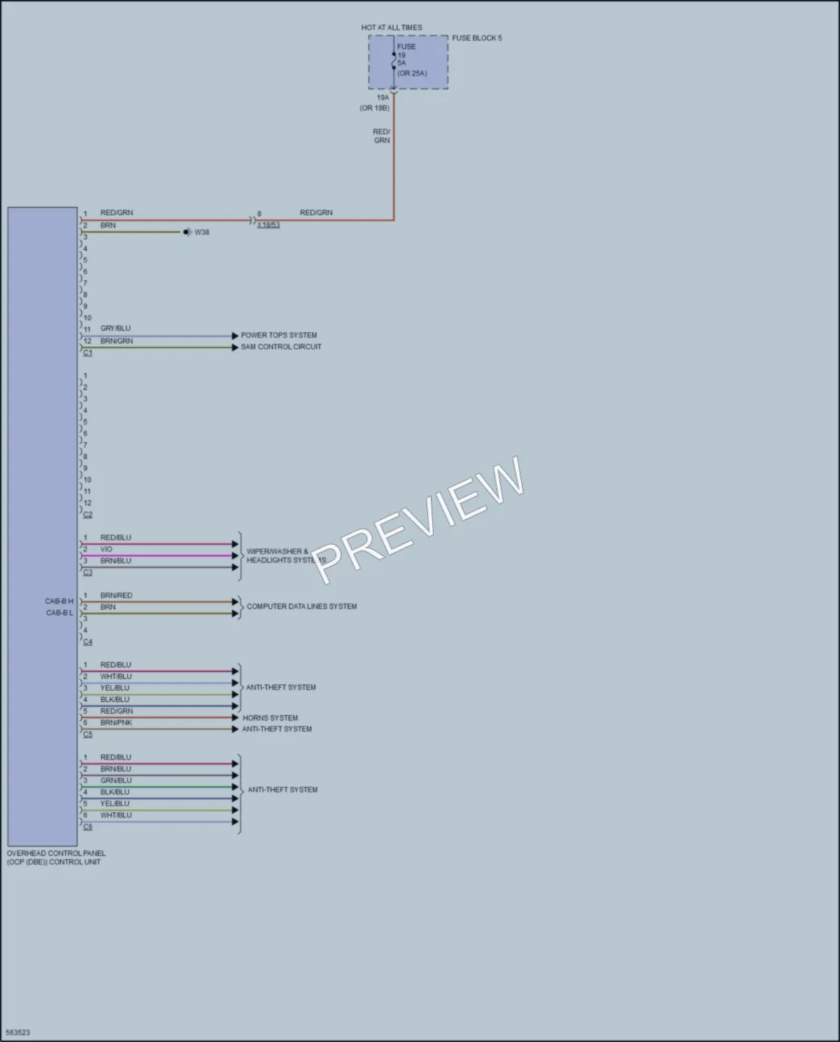 2017 MercedesBenz 3500Sprinter Body Control Modules wiring diagram preview