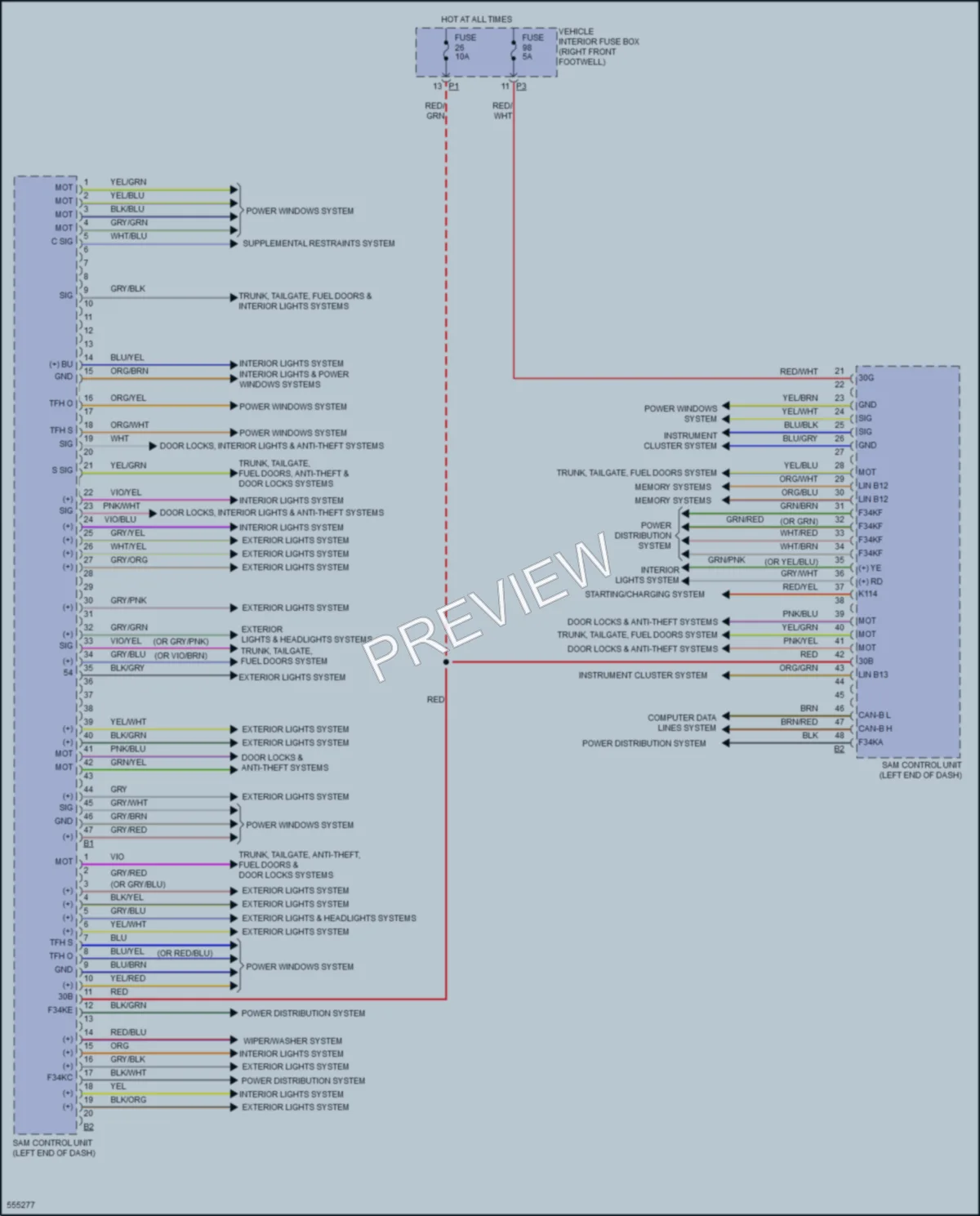 2017 MercedesBenz B250e Body Control Modules wiring diagram preview