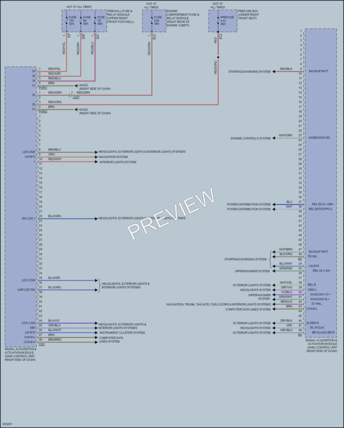 2017 MercedesBenz Metris Body Control Modules wiring diagram preview