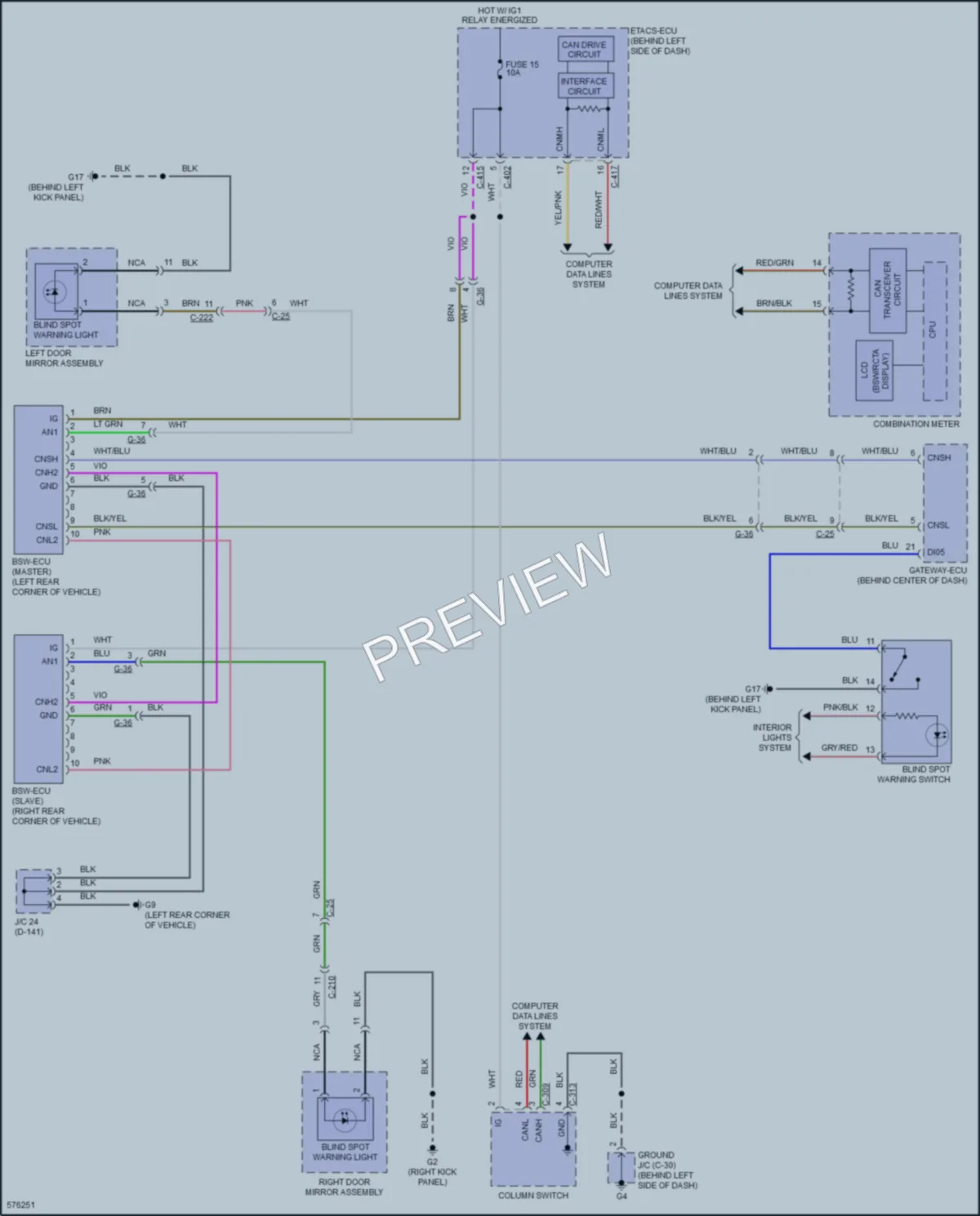 2017 Mitsubishi Outlander Navigation wiring diagram preview