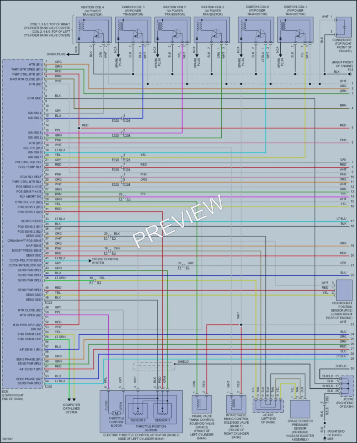 2017 Nissan 370Z Engine Performance wiring diagram preview