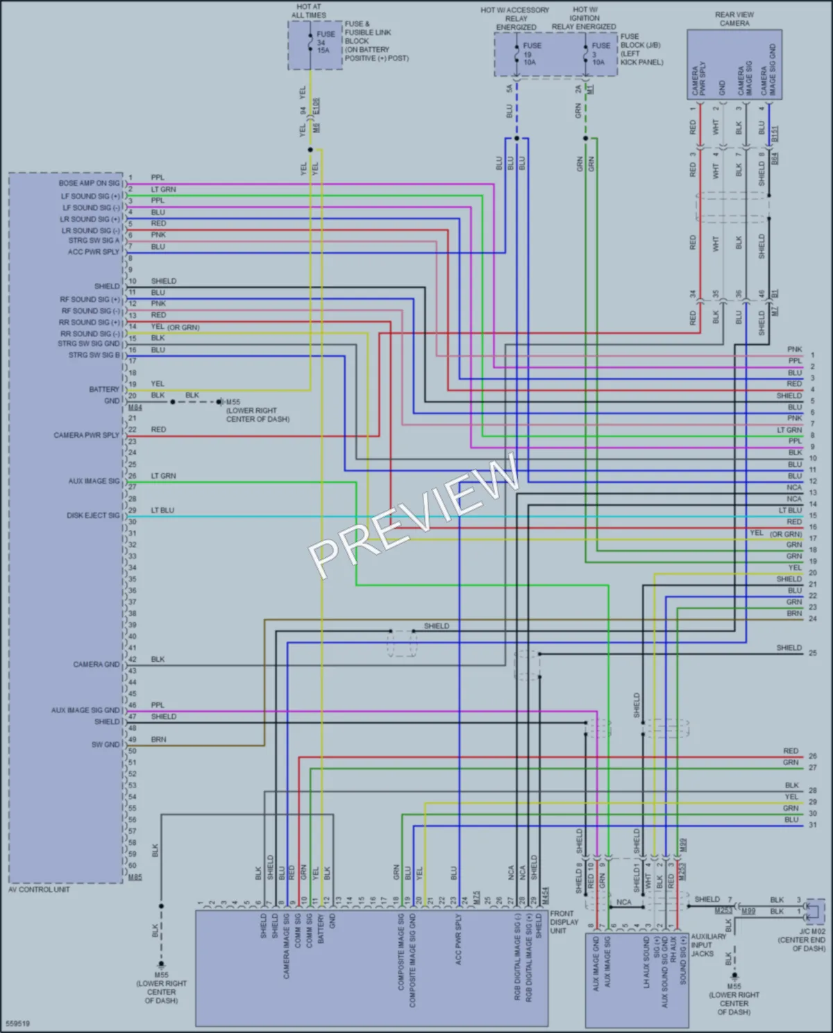 2017 Nissan 370Z Navigation wiring diagram preview