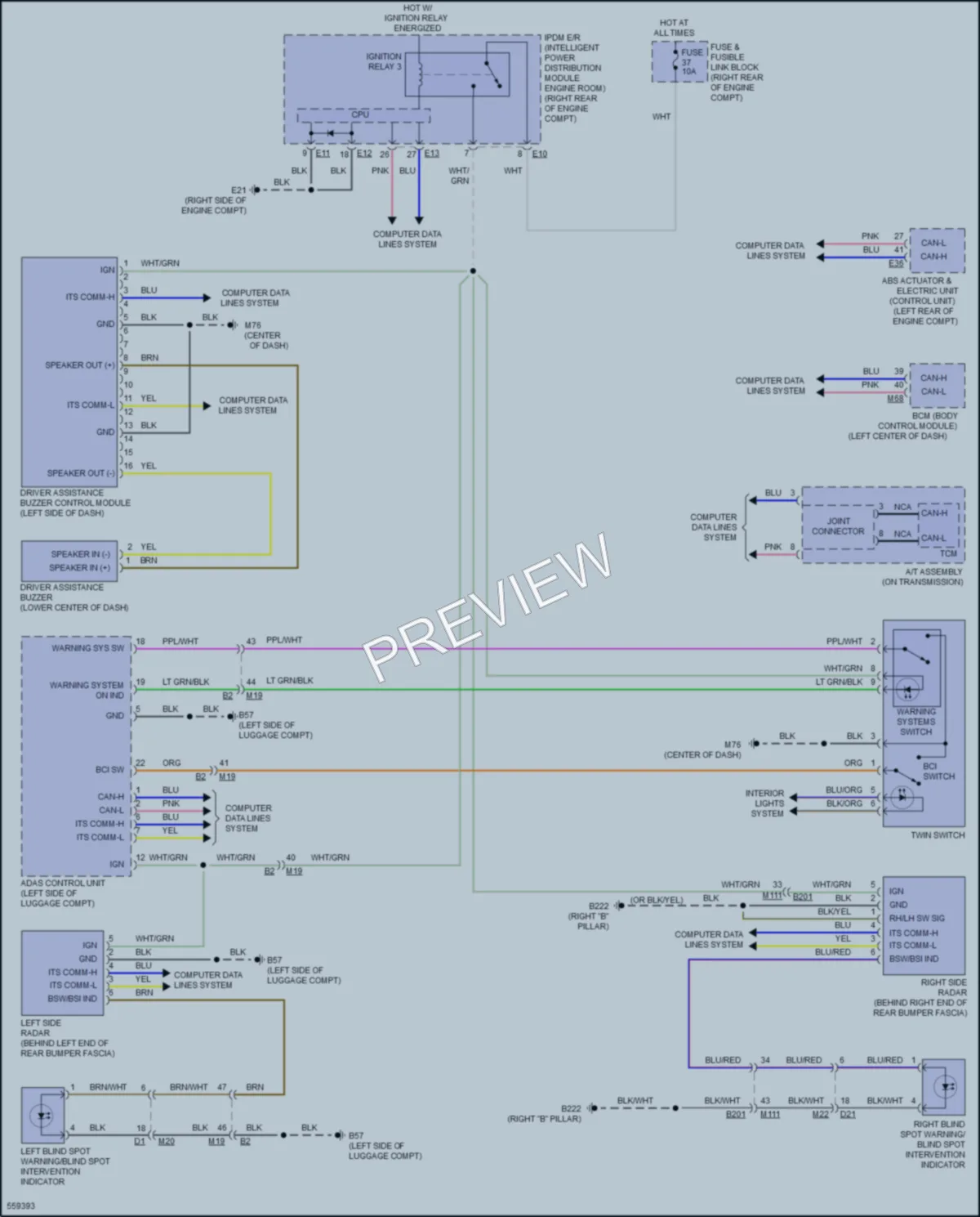 2017 Nissan Armada Navigation wiring diagram preview