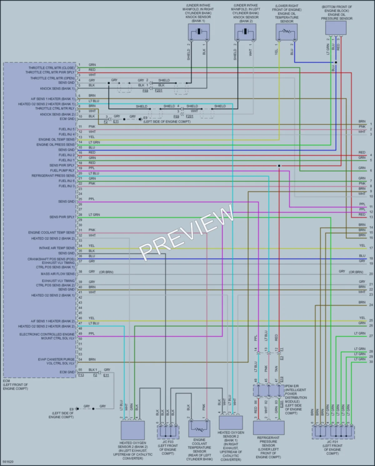 2017 Nissan Maxima Engine Performance wiring diagram preview