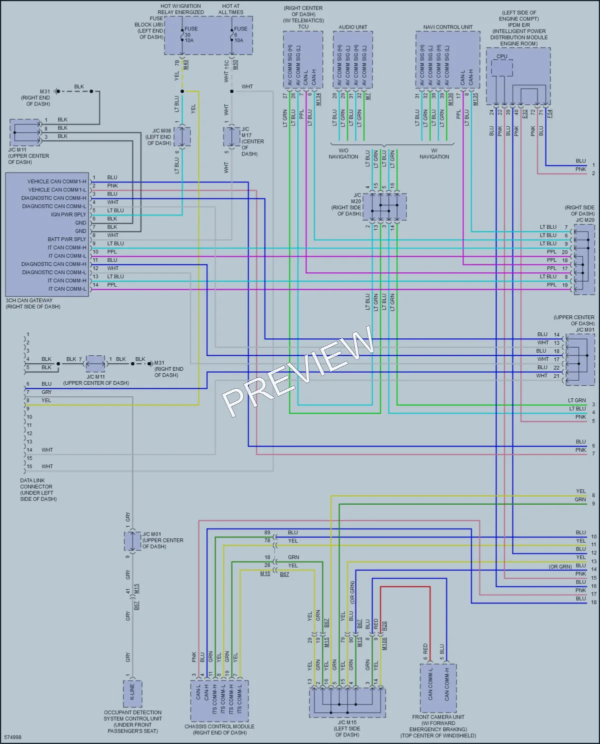 2017 Nissan Qashqai Computer Data Lines wiring diagram preview