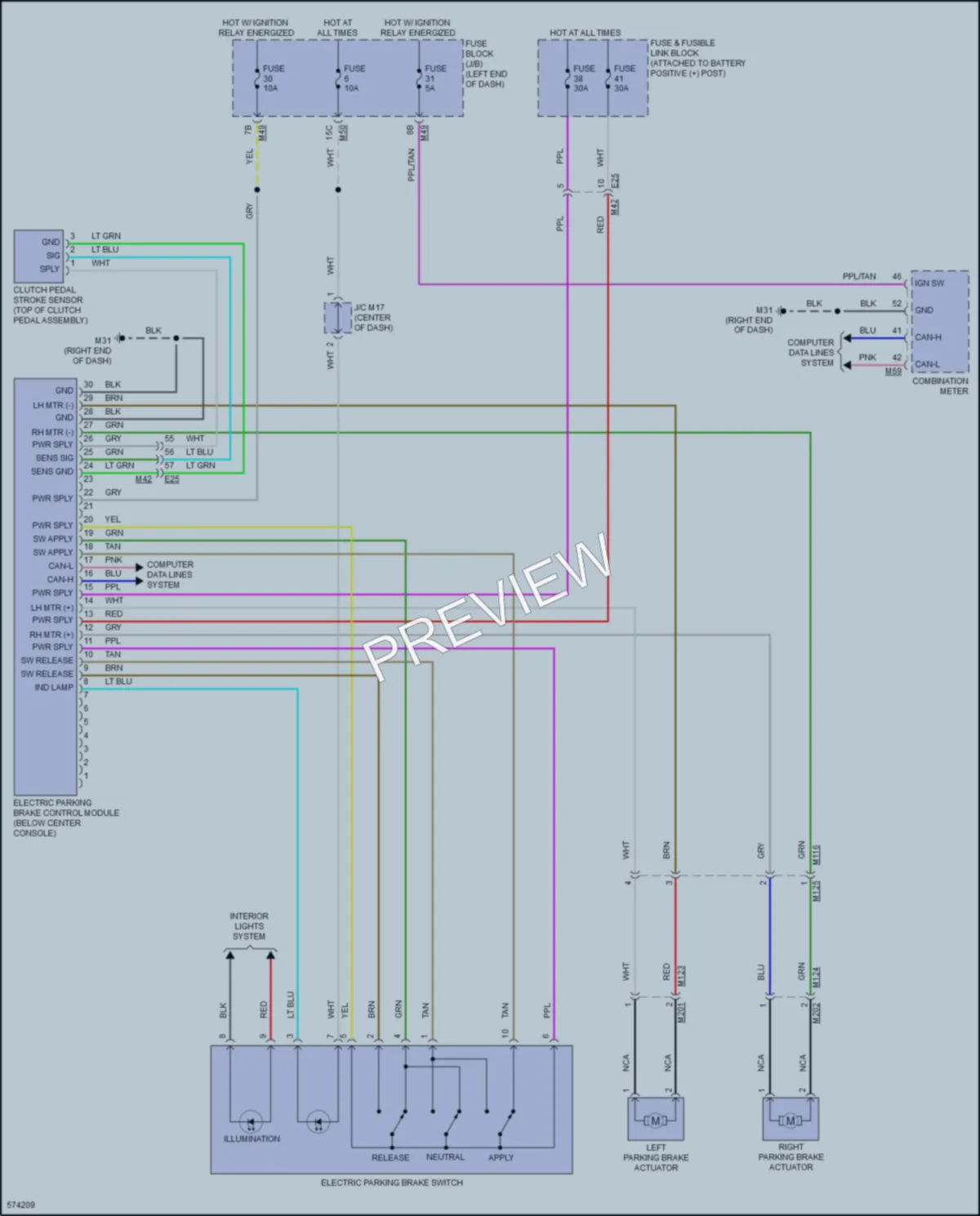 2017 Nissan Qashqai Shift Interlock wiring diagram preview
