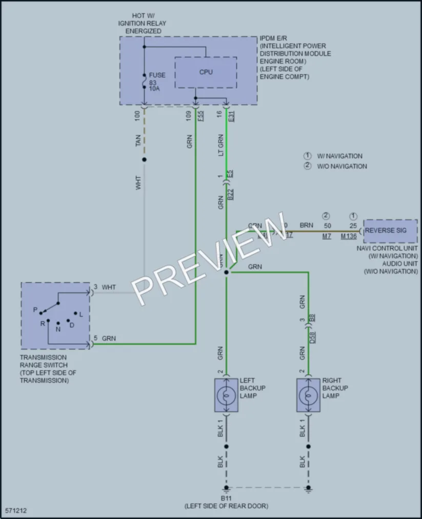 2017 Nissan RogueSport Exterior Lights wiring diagram preview