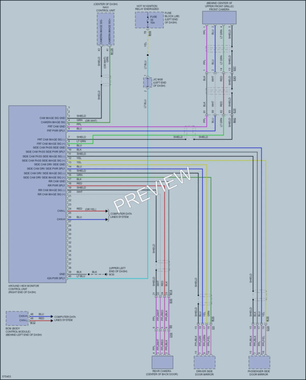 2017 Nissan RogueSport Navigation wiring diagram preview