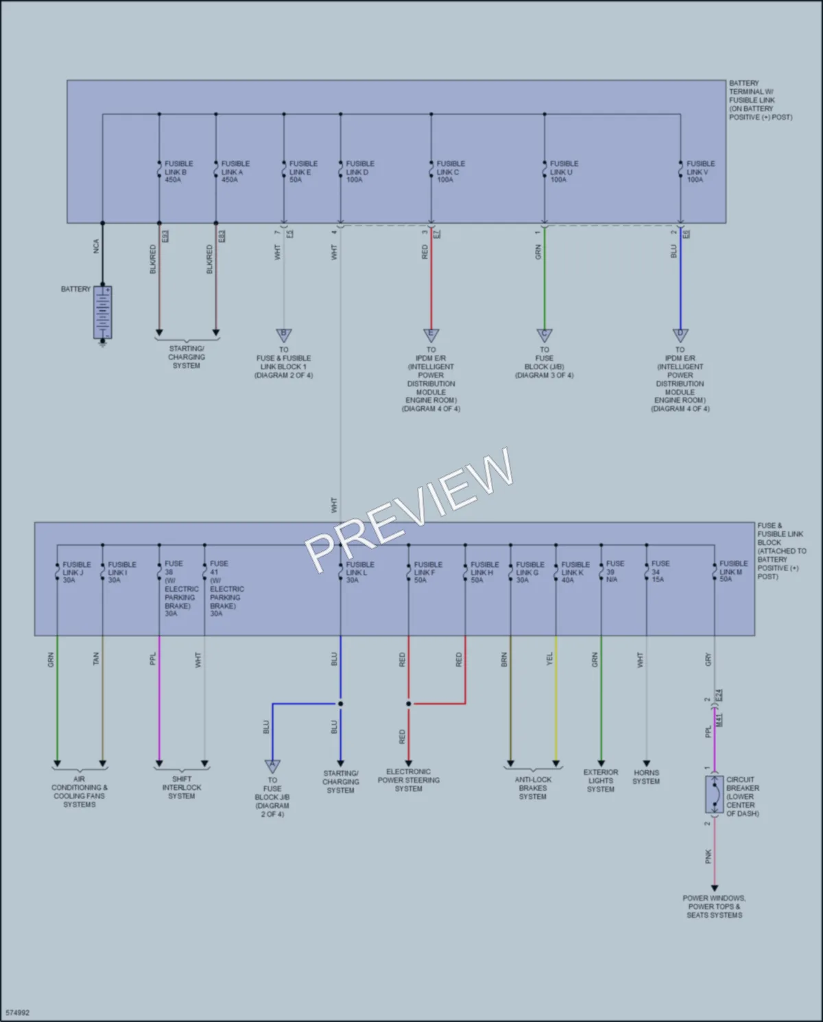 2017 Nissan RogueSport Power Distribution wiring diagram preview