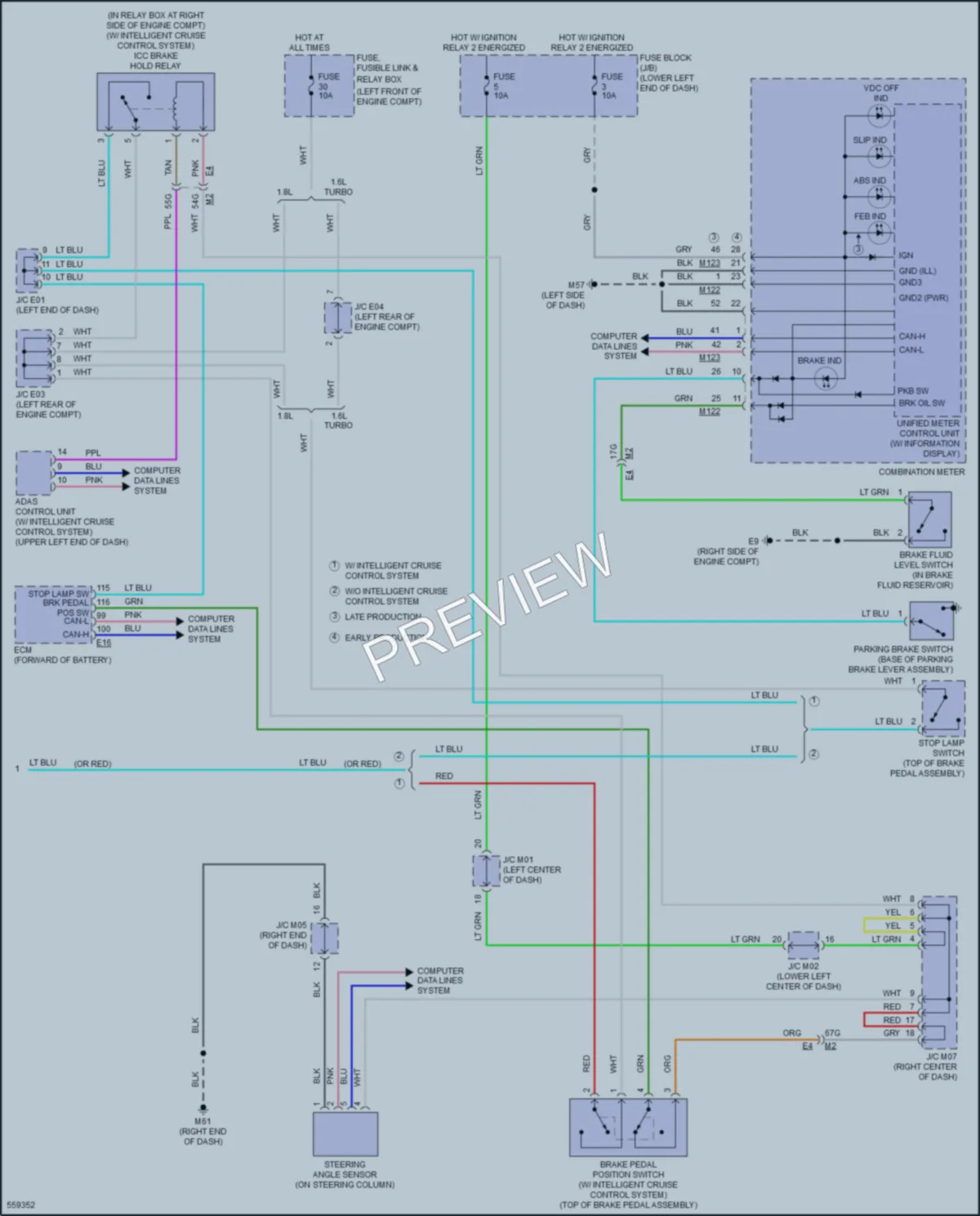 2017 Nissan Sentra Anti Lock Brakes wiring diagram preview