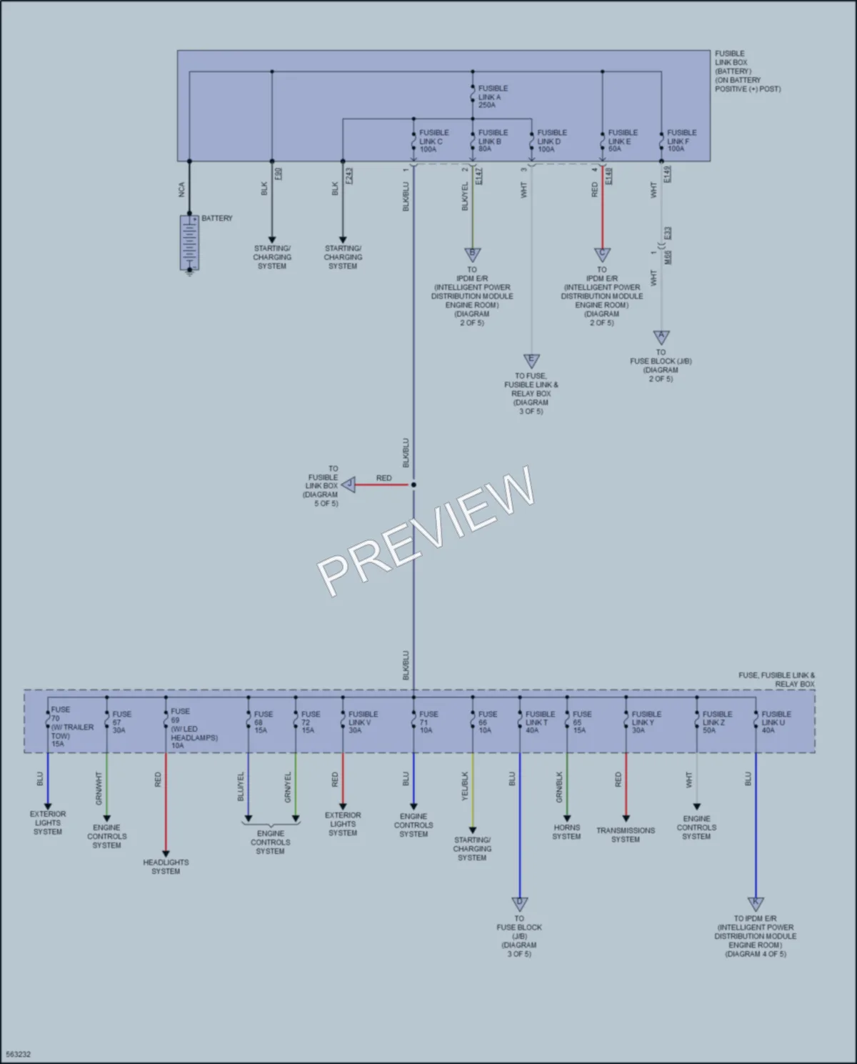 2017 Nissan Titan Power Distribution wiring diagram preview